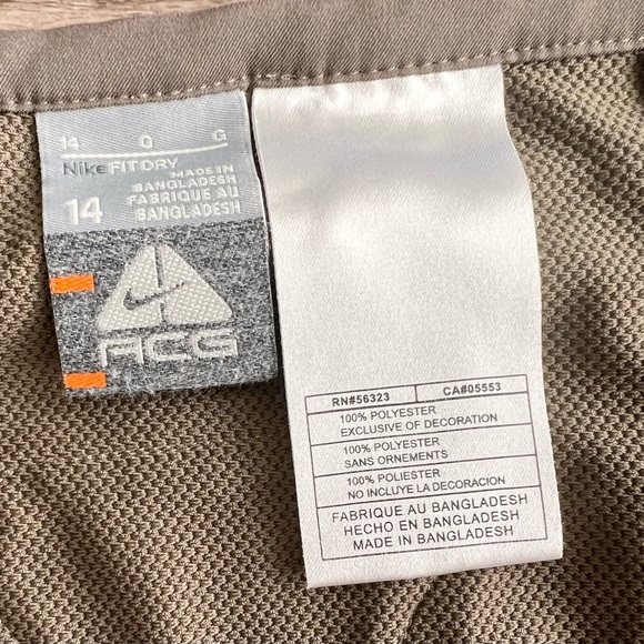 Nike ACG vented hiking short size 14 - Picture 9 of 12